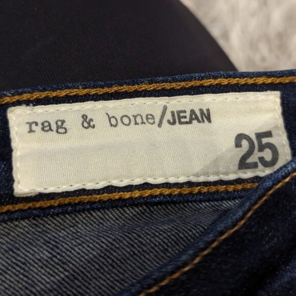 rag & bone high rise skinny jeans - Picture 5 of 7